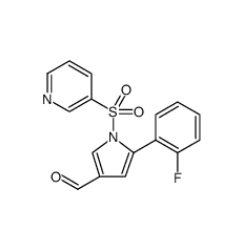 5-(2-氟苯基)-1-[(吡啶-3-基)磺?；鵠-1H-吡咯-3-甲醛|881677-11-8 