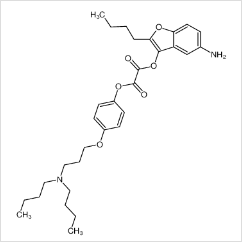 2-丁基-3-[4-（3-（二丁氨基）丙基）苯甲?；?-5-氨基苯并呋喃草酸鹽|851014-95-4 