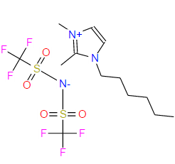 1-己基-2,3-二甲基咪唑雙(三氟甲磺?；?亞胺鹽|384347-22-2 