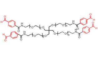 四臂聚乙二醇-苯甲醛,四臂PEG-苯甲醛4Arm-PEG-Benzaldehyde，4Arm-PEG-DF 