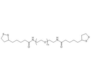 硫辛酸聚乙二醇硫辛酸,硫辛酸PEG硫辛酸LA-PEG-LA，Thioctic acid-PEG-Thioctic acid 