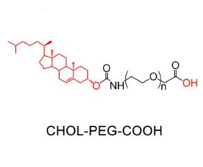 膽固醇聚乙二醇羧基，膽固醇PEG羧基Cholesterol-PEG-Acid，CLS-PEG-COOH 