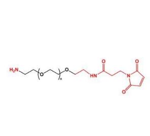 氨基聚乙二醇馬來酰亞胺，氨基PEG馬來酰亞胺Amine-PEG-Maleimide，NH2-PEG-MAL 