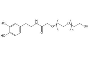 多巴胺聚乙二醇巰基，多巴胺PEG巰基Dopamine-PEG-Thiol，Dopamine-PEG-SH 