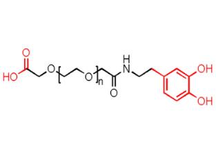 多巴胺聚乙二醇羧基，多巴胺PEG羧基Dopamine-PEG-Acid，Dopamine-PEG-COOH 