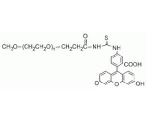 熒光素PEG活性酯Fluorescein PEG NHS, FITC-PEG-SCM；熒光素聚乙二醇活性酯 