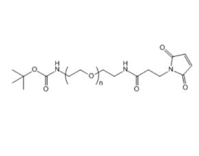Boc-PEG馬來(lái)酰亞胺Boc-PEG-Maleimide，BOC-NH-PEG-MAL;Boc-聚乙二醇馬來(lái)酰亞胺 