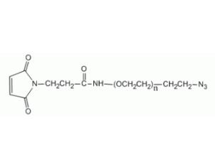 疊氮PEG馬來(lái)酰亞胺Azido-PEG-Maleimide，N3-PEG-MAL;疊氮聚乙二醇馬來(lái)酰亞胺 