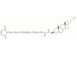 膽固醇PEG馬來酰亞胺Cholesterol-PEG-Maleimide，CLS-PEG-MAL,;膽固醇聚乙二醇馬來酰亞胺 