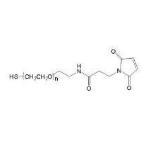 馬來(lái)酰亞胺PEG巰基Thiol-PEG-Maleimide，MAL-PEG-SH;馬來(lái)酰亞胺聚乙二醇巰基 
