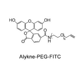 熒光素PEG炔基FITC-PEG-Alkyne，F(xiàn)ITC-PEG-ALK,熒光素聚乙二醇炔基 
