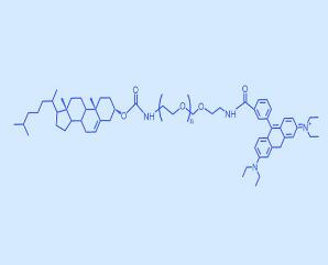 羅丹明PEG膽固醇RB-PEG-Cholesterol，RB-PEG-CLS,羅丹明聚乙二醇膽固醇 