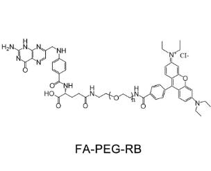 羅丹明PEG葉酸RB-PEG-Folic acid，RB-PEG-FA,羅丹明聚乙二醇葉酸 