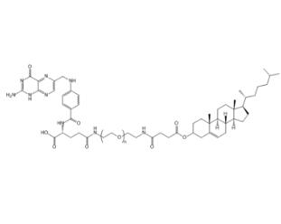 葉酸PEG膽固醇FA-PEG-Cholesterol，F(xiàn)A-PEG-CLS,葉酸聚乙二醇膽固醇 