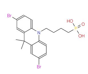 4-(2,7-二溴-9,9 二甲基吖啶-10(9 氫)-基) 丁基]磷（2Br-4DMAcPA）| 2971088-37-4 
